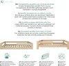 Bodenbett  umbaubar zum Kinderbett, 80x160 cm Bettbeine 11 Produktbild-Vorschau 4