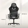 Huzaro Force 6.2 | Gaming Stuhl Bürostuhl Schreibtischstuhl Produktbild-Vorschau 4