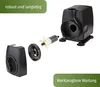CLGarden Springbrunnen Pumpe Set SP3-S mit warmweißer LED Produktbild-Vorschau 4