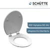 SCHÜTTE WC Sitz POLAR LIGHTS High Gloss mit MDF Holzkern, Produktbild-Vorschau 4