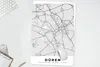 MuchoWow® Mauspad Mousepad Karte - Deutschland - Düren - Produktbild-Vorschau 5