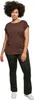 Urban Classics Ladies - Organic Extended Shirt braun - XXL Produktbild-Vorschau 6