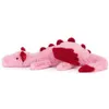 Plüsch Drache 50 cm – Kawaii Körperkissen in Rot – lustiges Produktbild-Vorschau 2