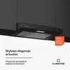 UW60BL Maska wyciągu 60 cm Wyciąg podszafkowy LED 210 m³/h Podgląd zdjęcia produktu 3