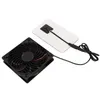 A solar-powered exhaust fan and a solar panel are shown on a white background. Anteprima dell’immagine prodotto