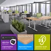 ESMART ETX-121WM 160x80cm Ahorn Ergonomischer Produktbild-Vorschau 3