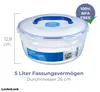 Lock & Lock - Saladier rond ; 5,0 l ; HSM948H Voir les images du produit 3