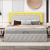 INONEFT Boxspringbett 140x200cm mit Lattenrost und Produktbild-Vorschau 4