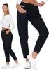WOMEN'S DRESS PANTS Klassisch Schwarz Gerade Ohne Bund Produktbild-Vorschau 1
