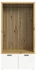 home24 Kompaktgarderobe - Weiß / Eiche Artisan Nachbildung Produktbild-Vorschau 6