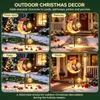 Weihnachts-Solar-Gartenstecker, LED-Solarlichter mit Produktbild-Vorschau 6