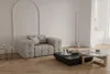 Sofaset Designersofa CHANTAL 3-2-1 in Stoff Opera Velvet Produktbild-Vorschau 4
