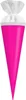 Goldbuch Geschwistertüte mit Filzverschluss Neonpink 10x30 Produktbild-Vorschau 1