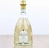 A bottle of Grappa Cellini Oro is placed on a wooden surface against a white background. Produktbild-Vorschau