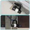 Belle Vous Schwarzes Robustes U-Vorhängeschloss Produktbild-Vorschau 5