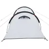 vidaXL Tenda da campeggio a tunnel 3 persone Bianco Scuro Anteprima dell’immagine prodotto 10