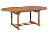 Möbilia Gartentisch oval | 150 x 100 cm | ausziehbar | Produktbild-Vorschau 4