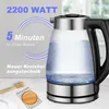 ["Wasserkocher mit temperatureinstellung, Wasserkocher Glas Produktbild-Vorschau 5