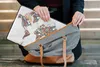 MuchoWow® Laptop Hülle 14 ZollWeltkarte - Dekoration - Produktbild-Vorschau 6