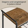 VASAGLE Kuchyňský vozík s ocelovou konstrukcí, servírovací Náhled obrázku produktu 7