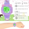 Kinder Digitaluhren,7 Farben LED-Licht Sport Armbanduhr Produktbild-Vorschau 4