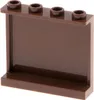 1x Lego Panele 1x4x3 rot braun Seitenstützen Wand Herr der Produktbild-Vorschau 1