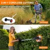 Akku-Rasentrimmer mit 2x 21V 2.0Ah Akku&Ladegerät, Leichter Produktbild-Vorschau 5
