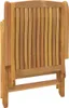 Sedie da giardino 2 pz. Regolabili in legno massiccio di Anteprima dell’immagine prodotto 16