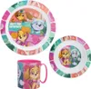 Paw Patrol Skye Liberty Kinder Geschirr-Set 3 teilig Becher Produktbild-Vorschau 1
