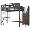 Flieks Etagenbett 90x200cm mit USB, Hochbett mit Led, Produktbild-Vorschau 10