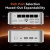 Mini PC Soyo S4 Plus, processore AMD Ryzen 7 H255, 24 GB di Anteprima dell’immagine prodotto 3