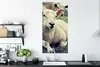 MuchoWow® Poster Schaf - Lamm - Gras 60x120 cm - Produktbild-Vorschau 3