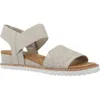 Sandalias Mujer SKECHERS DESERT KISS COLOR Beige OFWT Produktbild-Vorschau 5