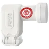 DUR-line +Ultra Twin LNB - 2 Teilnehmer weiß - mit Produktbild-Vorschau 1