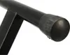 Close-up of a black metal bar with a rubber cap on the end. Podgląd zdjęcia produktu