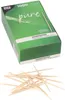 PAPSTAR 12735 Zahnstocher aus Holz rund Länge: 68 mm Anteprima dell’immagine prodotto 2