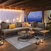 Flieks Gartenlounge-Set Gartenmöbel-Set 5 tlg., Gartensofa Produktbild-Vorschau 1