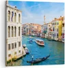 Bild auf Leinwand - Leinwandbild - Venedig Kanal Kreuzfahrt Produktbild-Vorschau 1