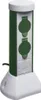 REV 0068200021 Prise de jardin double Gris, Vert Voir les images du produit 1