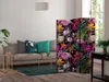3-teiliger Doppelseitiger Vlies Paravent - Colorful Exotic Produktbild-Vorschau 2