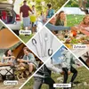 A collage of images showing different scenarios where cutlery might be used, including travel, home, camping, and hiking. Produktbild-Vorschau