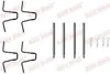 QUICK BRAKE 109-0978 Zubehörsatz Scheibenbremsbelag Hinten Produktbild-Vorschau 1