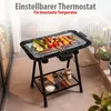 Elektrický gril Alpina 2 v 1, 2200 W – stolný gril s Náhľad obrázku produktu 4
