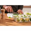 Emsa ClipClose Glass boîte à provisions 1,3 L verre rouge Voir les images du produit 14