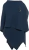 Knit Factory Jazz Poncho Cape - Jeans - One Size Produktbild-Vorschau 2