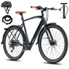 E-Bike MTB 28 Zoll 175 -210 cm Rostfreie Aluminiumlegierung Produktbild-Vorschau 1
