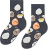 2 Paar Lange Socken für Kinder 30-35, Socken mit Eiermuster Produktbild-Vorschau 3