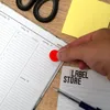 500 Runde Etiketten Rot 20 mm auf Rolle - Siegel - Produktbild-Vorschau 2