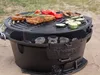 Petromax Feuergrill TG3, Gusseisen, Schwarz, 2-in-1 Grill- Produktbild-Vorschau 7