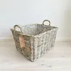 Panier en rotin pour plantes lot de 2 XXL 60 cm Kubu gris Voir les images du produit 6